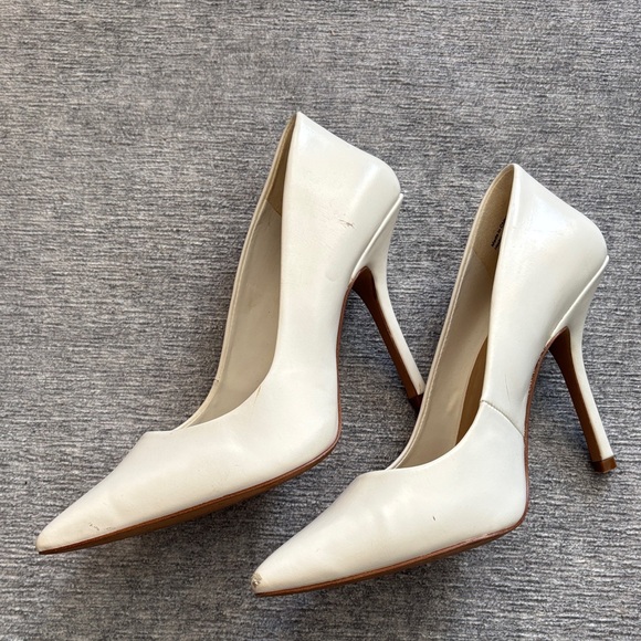 Shoes - White High Heels